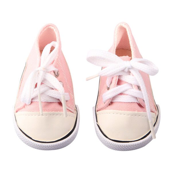 Light Pink Sneakers for Dolls