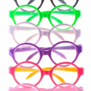 18" doll glasses in bright colors