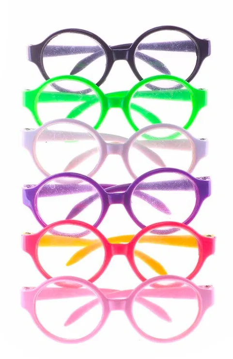 18" doll glasses in bright colors