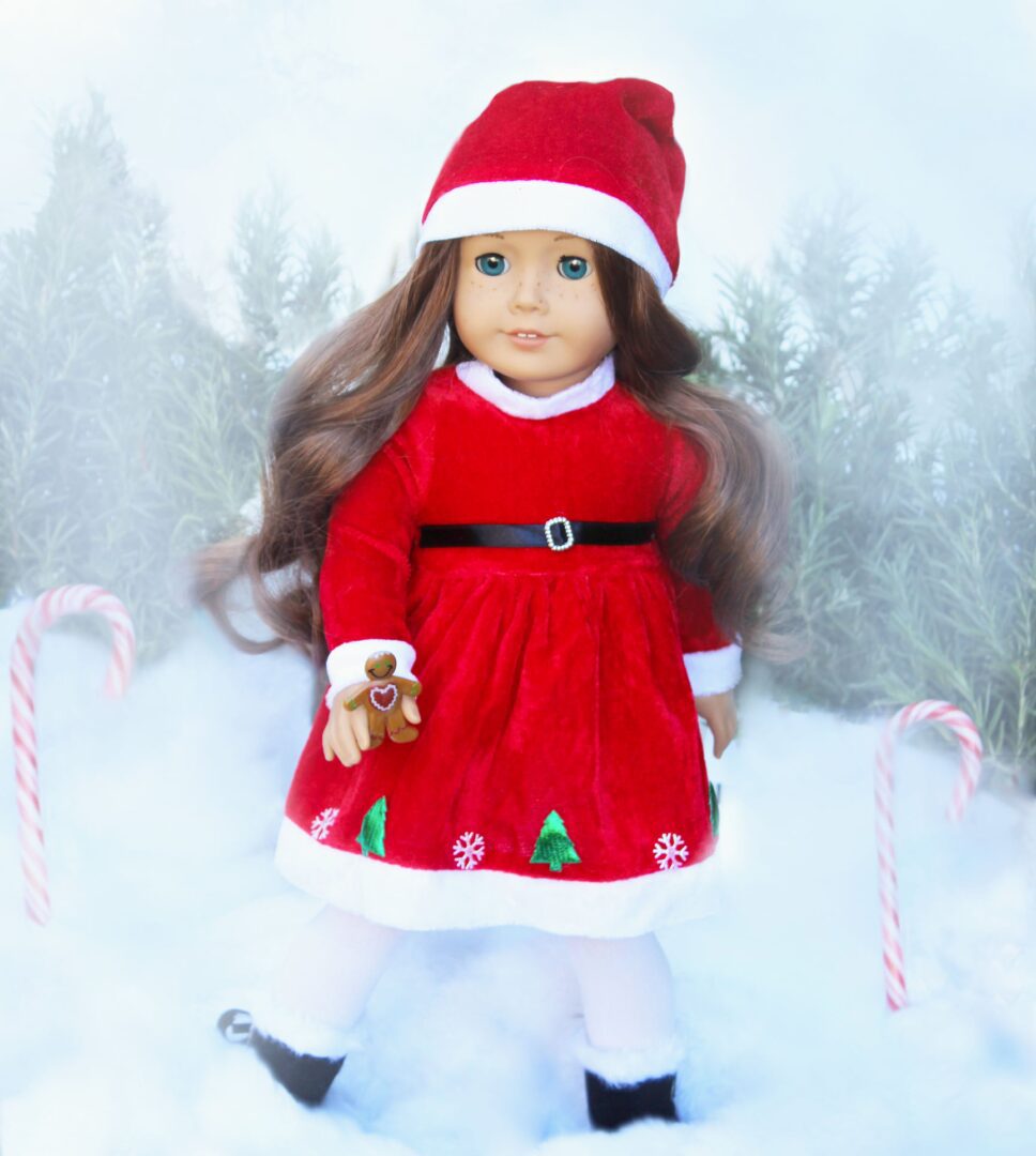 American Girl doll Santa