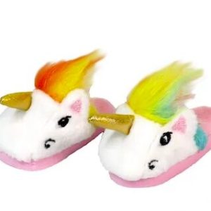 18" doll unicorn slippers