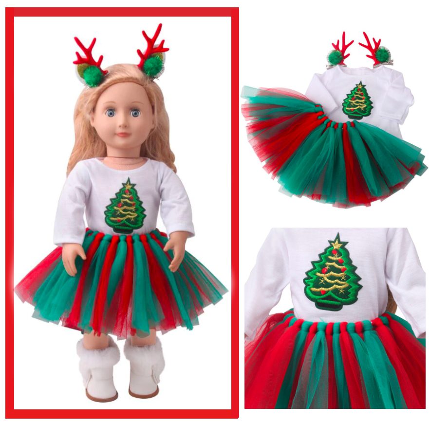 Christmas 18" doll clothes