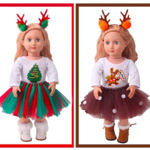 Christmas doll clothes