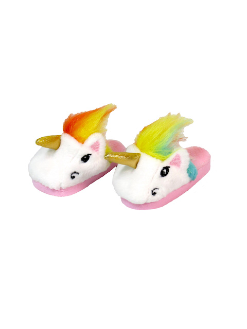 14.5" wellie wishers unicorn doll slippers