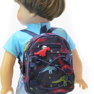 18 inch boy doll dinosaur backpack