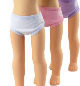 14.5" doll WellieWishers underwear pack