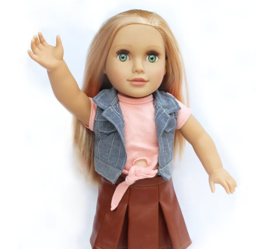 jy toys blonde 18 inch doll