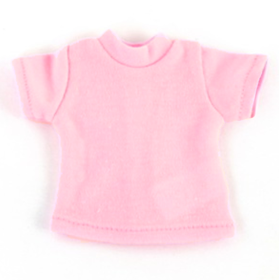 18 inch doll pink tee Fits American Girl dolls by American Fashion World doll clothes